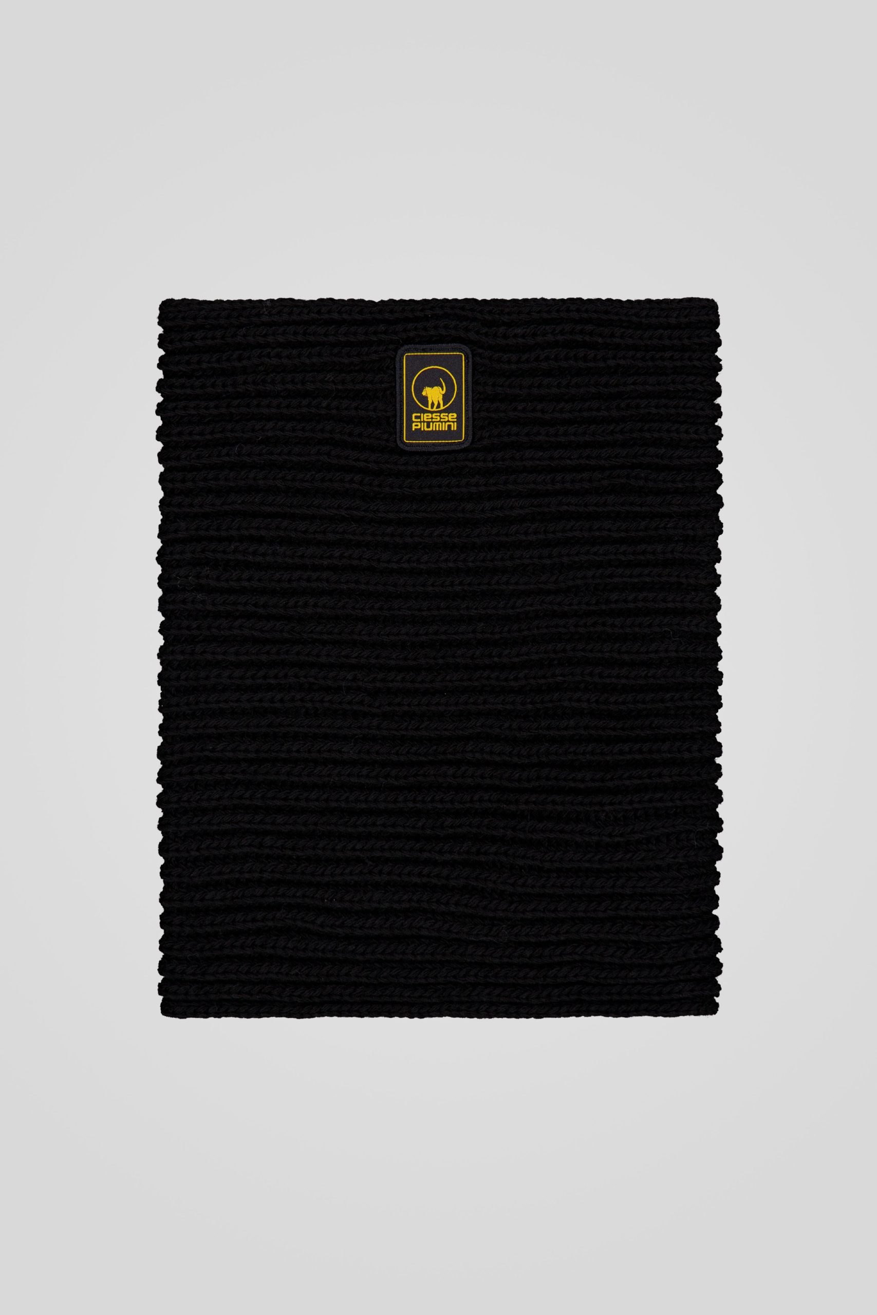 Scaldacollo nero a coste unisex