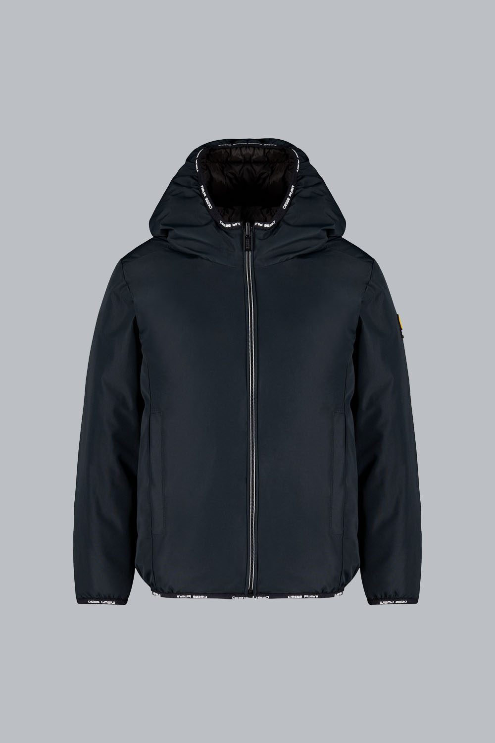 HENRY BOY - Piumino reversibile nero