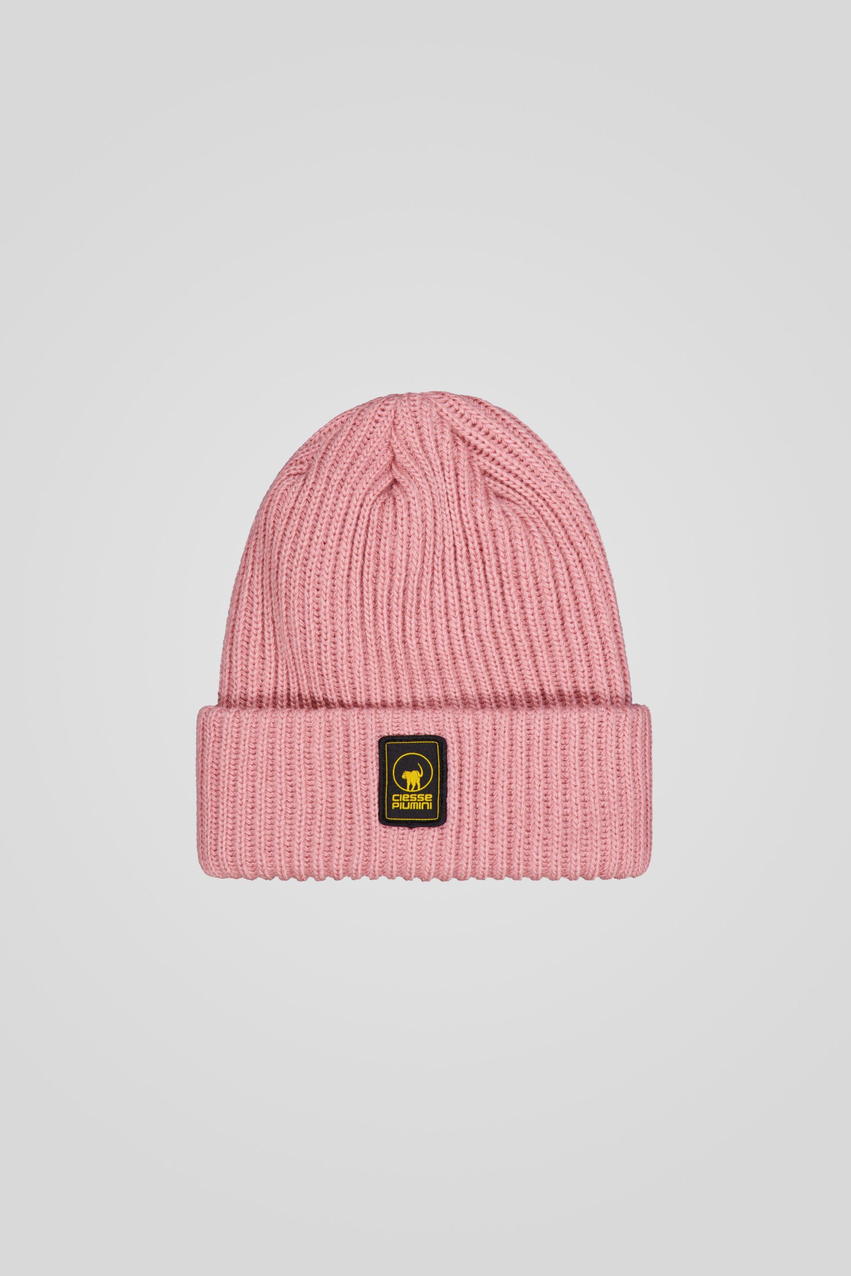 Berretto rosa a coste inglesi unisex