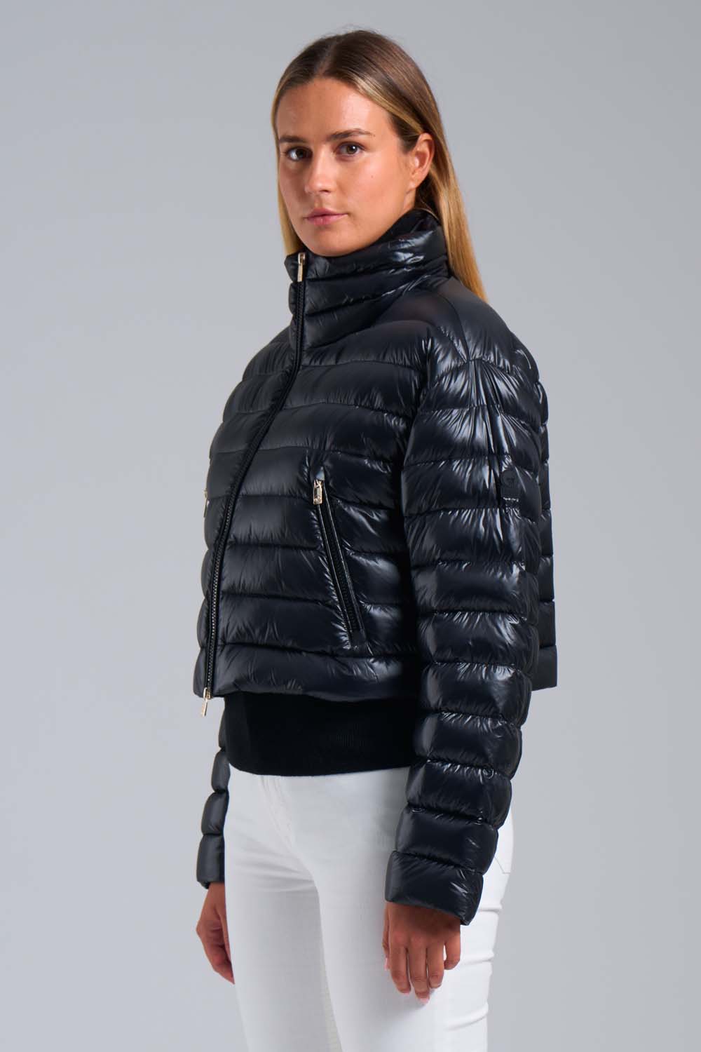 KUNA – Piumino crop 100 grammi nero