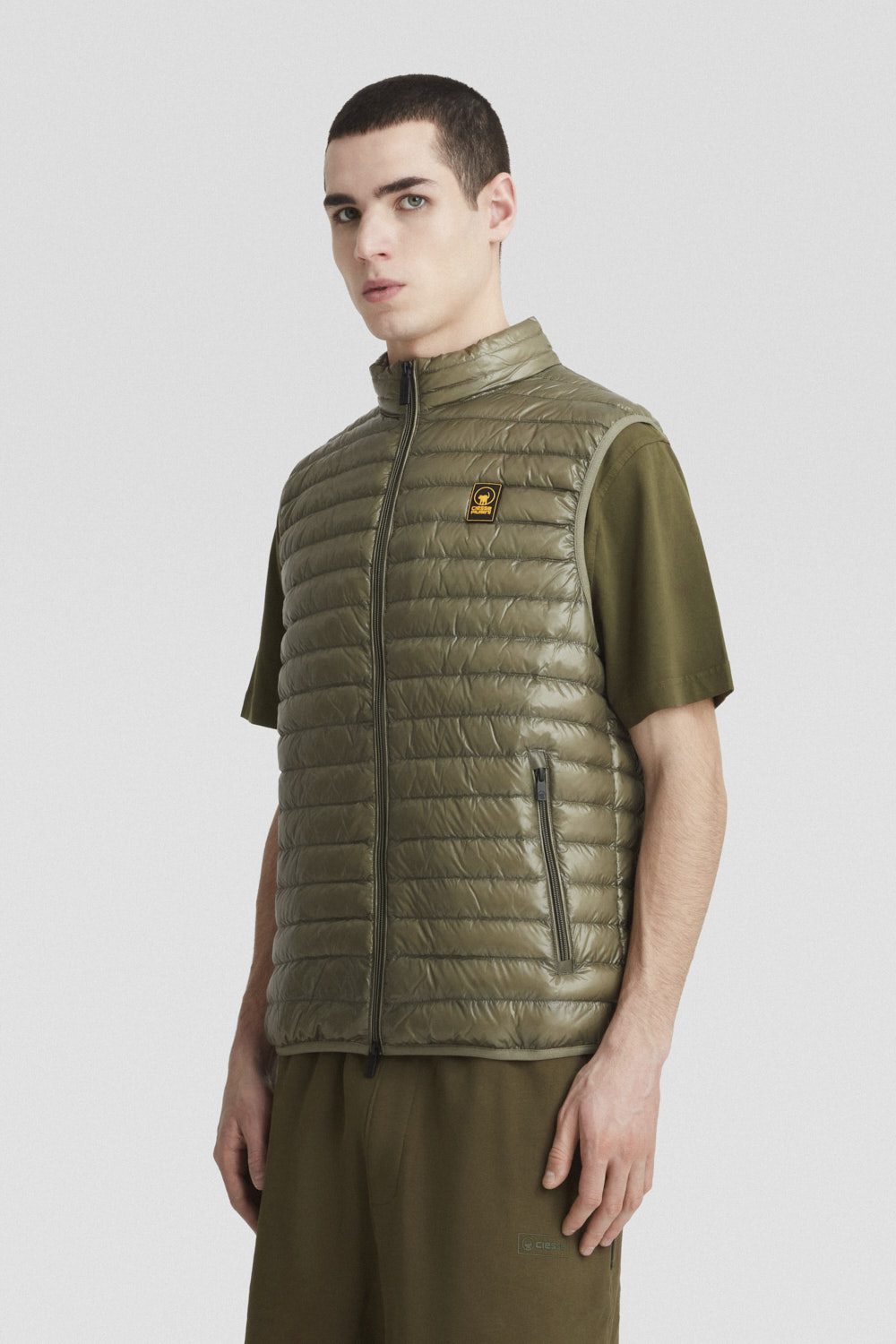 Smanicato verde in nylon