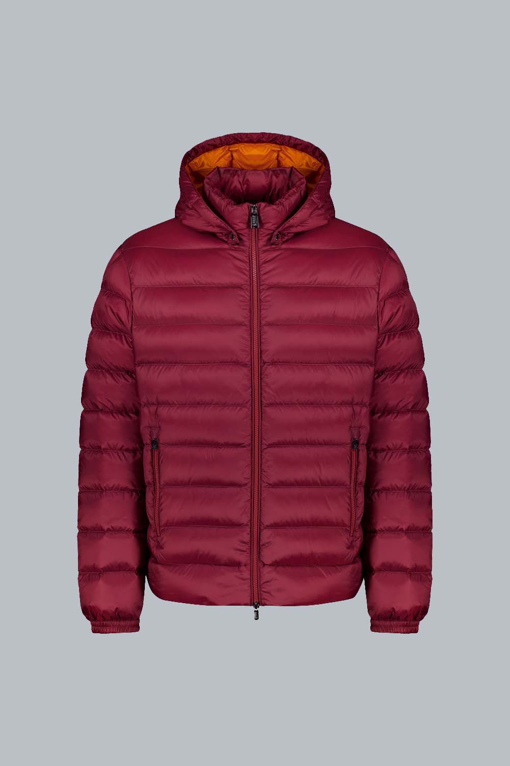 NED - PIUMINO 200 GRAMMI BORDEAUX CON CAPPUCCIO STACCABILE 800 FILL POWER