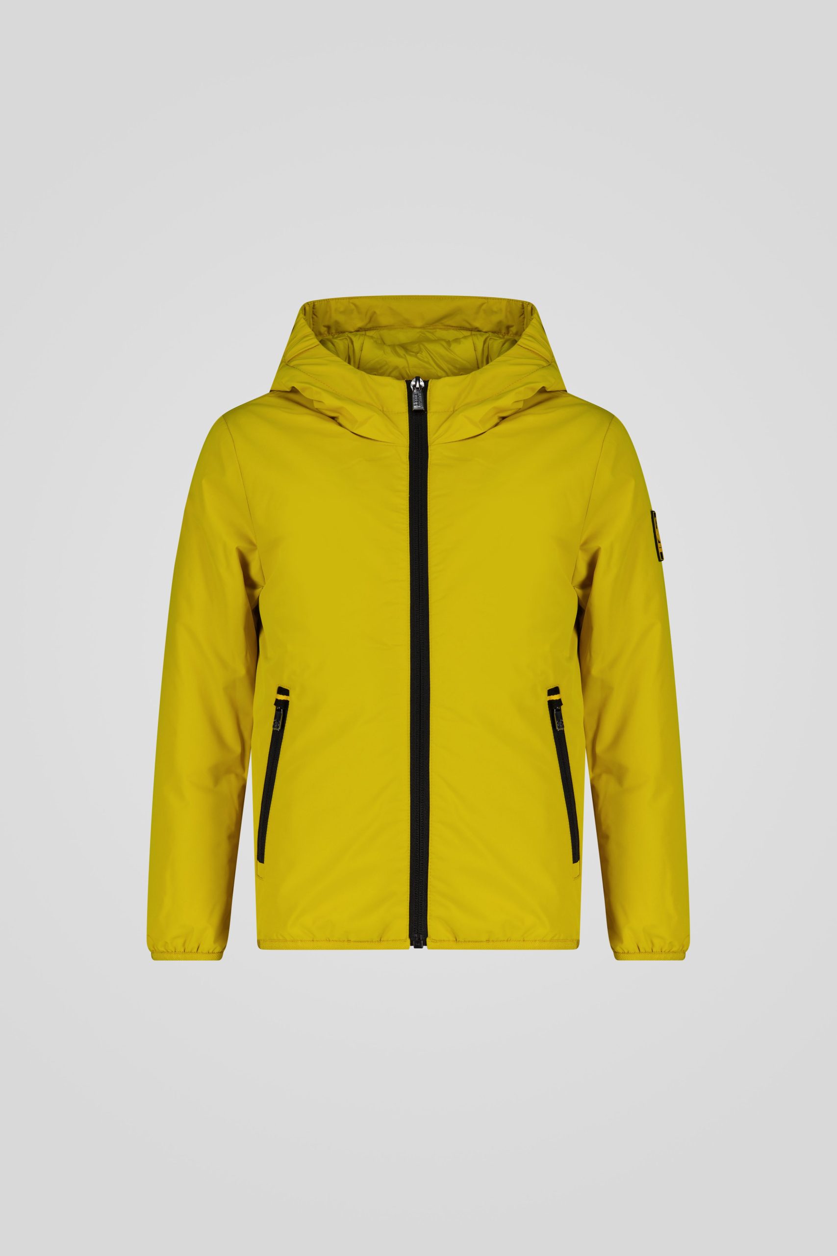 Giacca con cappuccio gialla unisex