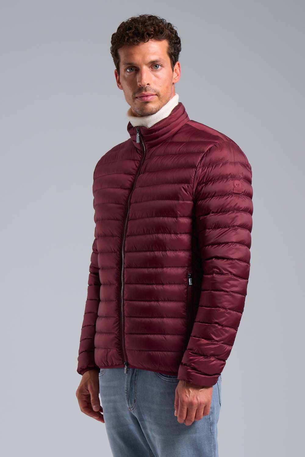 PRINCE 2.0 - Piumino 100 grammi rosso in vera piuma 800 fill power