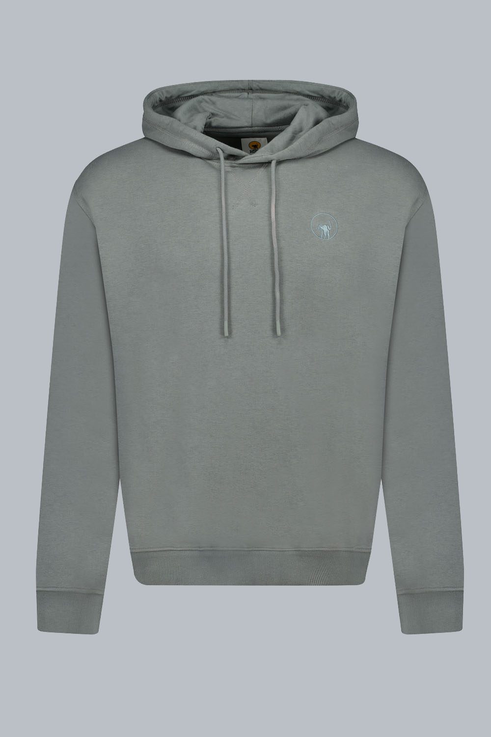 RICO - Felpa verde con cappuccio