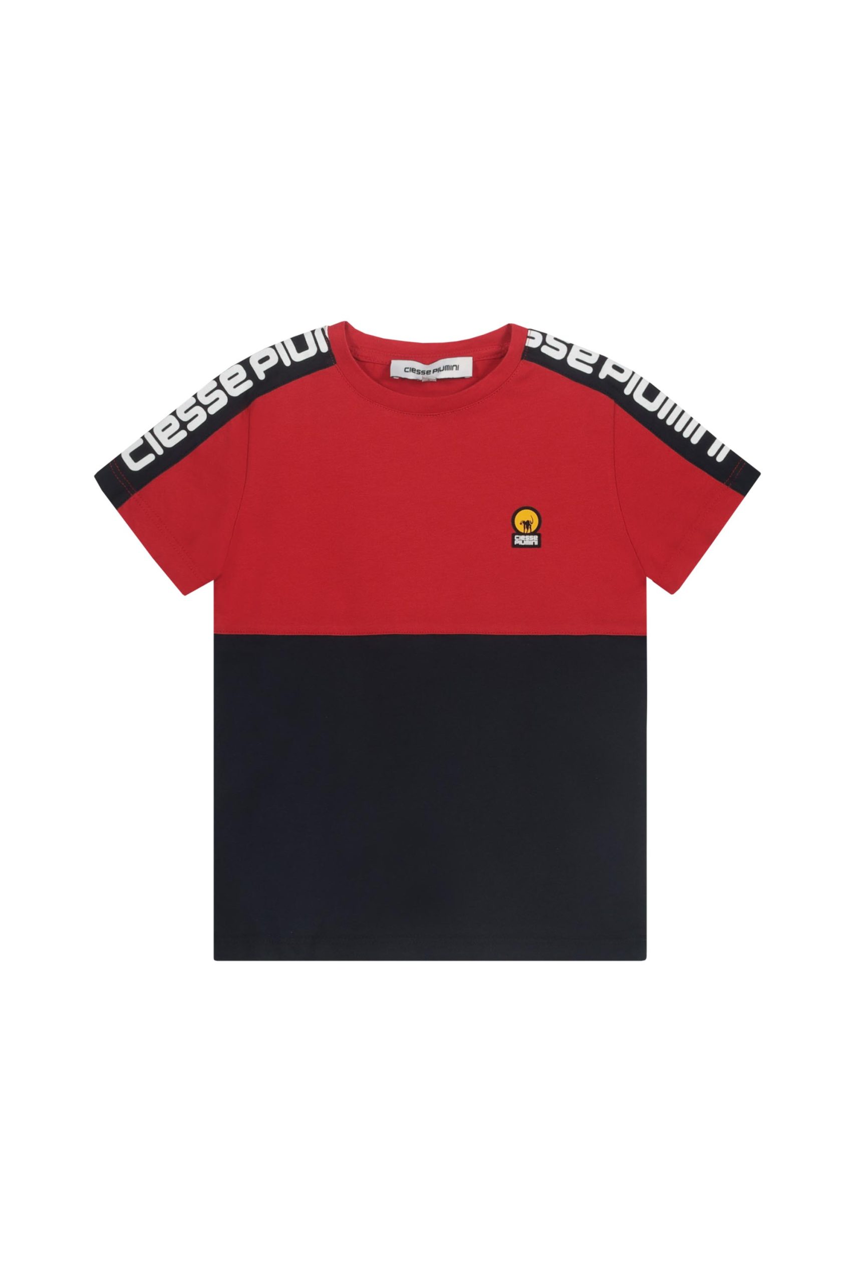 TANOS BOY - T shirt blu e rossa da bambino